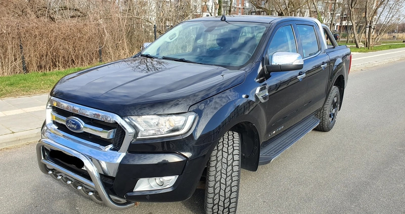 Ford Ranger cena 103900 przebieg: 189630, rok produkcji 2016 z Warszawa małe 436